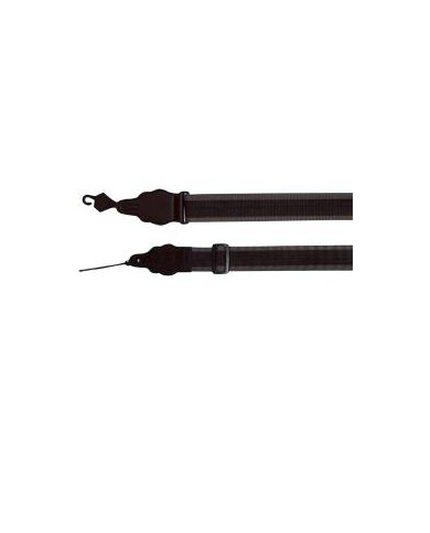 XP CORREIA PARA GUITARRA NYLON PRETA E CINZA XP CORREIA PARA GUITARRA NYLON PRETA E CINZA