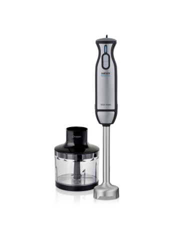 HAEGER VARINHA PE INOX 1000W C/PICADORA PRETA/INOX HAEGER VARINHA PE INOX 1000W C/PICADORA PRETA/INOX