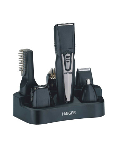 HAEGER APARADOR CABELO RECARREGAVEL 5 EM 1 HAEGER APARADOR CABELO RECARREGAVEL 5 EM 1