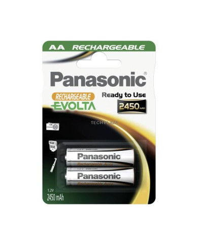 PANASONIC PILHAS RECARREGAVEIS AA/P6 2450MHA BLISTER 2 PILH PANASONIC PILHAS RECARREGAVEIS AA/P6 2450MHA BLISTER 2 PILH