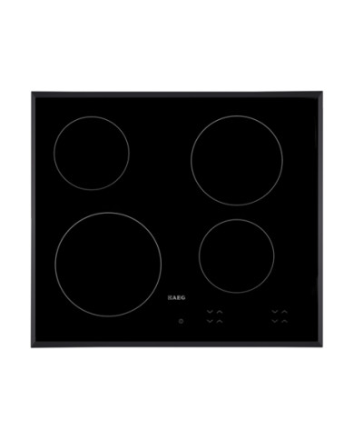 AEG PLACA VITRO 60CM 4 ZONAS BISELADA AEG PLACA VITRO 60CM 4 ZONAS BISELADA