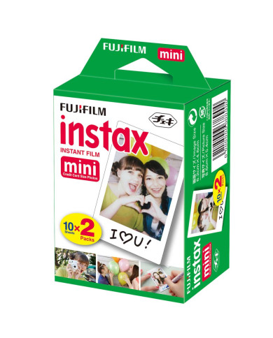FUJIFILM PAPEL FOTOS PARA INSTAX MINI 2PK X 10FOLHAS FUJIFILM PAPEL FOTOS PARA INSTAX MINI 2PK X 10FOLHAS