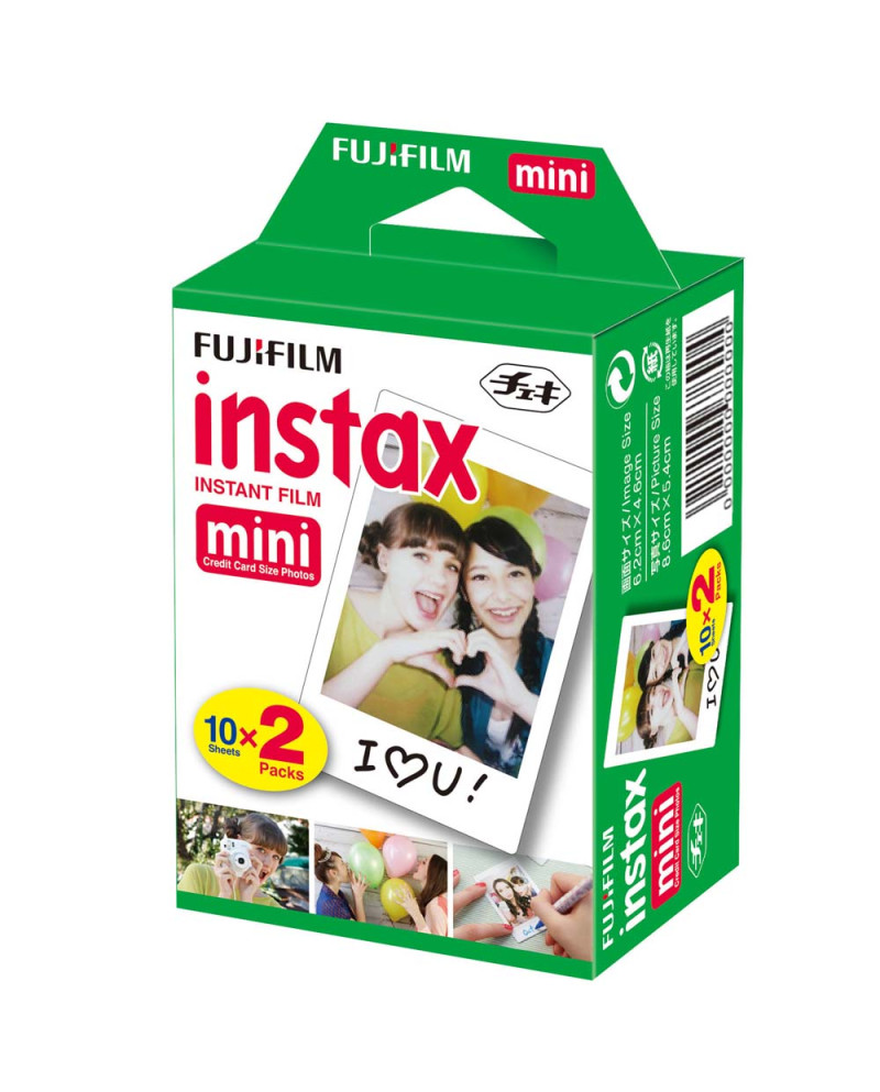 FUJIFILM PAPEL FOTOS PARA INSTAX MINI 2PK X 10FOLHAS