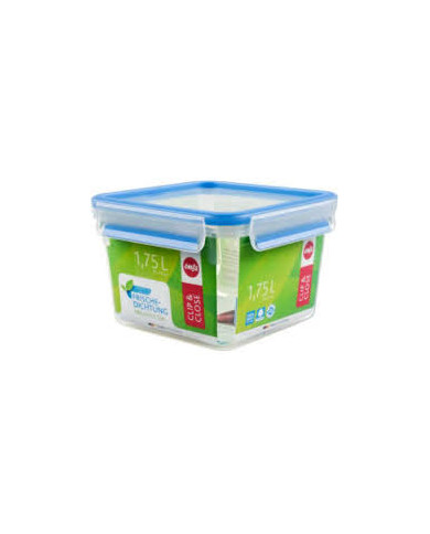 TEFAL CLIP & CLOSE PLASTICO QUADRADA 1.75L TEFAL CLIP & CLOSE PLASTICO QUADRADA 1.75L