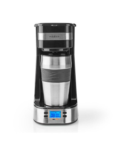 NEDIS CAFETEIRA 700W 0,42LT TAÇA PORTATIL C/TEMPORIZADOR NEDIS CAFETEIRA 700W 0,42LT TAÇA PORTATIL C/TEMPORIZADOR