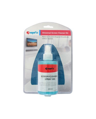 NAPOFIX KIT LIMPEZA PARA ECRAS 200ML NAPOFIX KIT LIMPEZA PARA ECRAS 200ML
