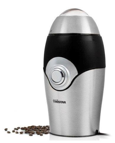 TRISTAR MOINHO DE CAFE 150W 70GR INOX TRISTAR MOINHO DE CAFE 150W 70GR INOX