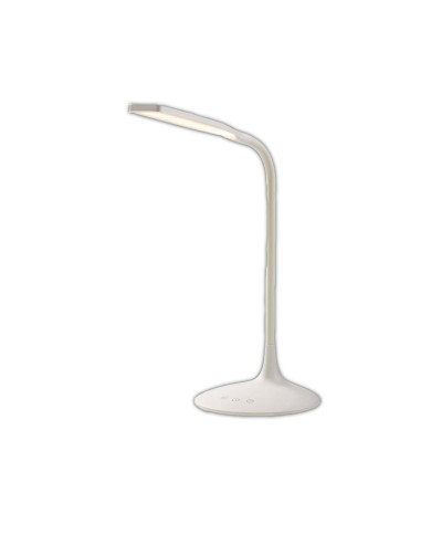 NEDIS LAMPADA MESA LED REGULAVEL 5W BRANCO G NEDIS LAMPADA MESA LED REGULAVEL 5W BRANCO G