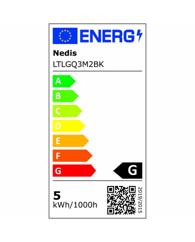 NEDIS LAMPADA MESA LED S/FIO C/CARREGADOR 10W PRETO G NEDIS LAMPADA MESA LED S/FIO C/CARREGADOR 10W PRETO G