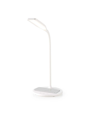 NEDIS LAMPADA MESA LED S/FIO C/CARREG 10W BRANCO G NEDIS LAMPADA MESA LED S/FIO C/CARREG 10W BRANCO G