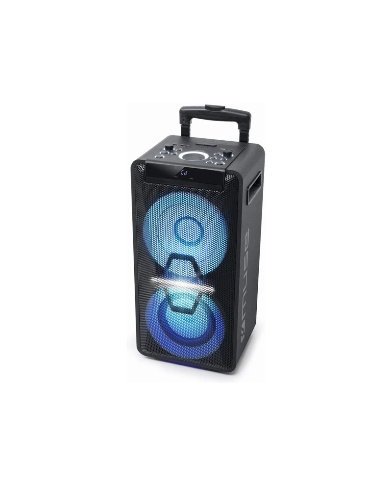 MUSE COLUNA AUDIO BLUETOOH CD C/ BATERIA USB 300W