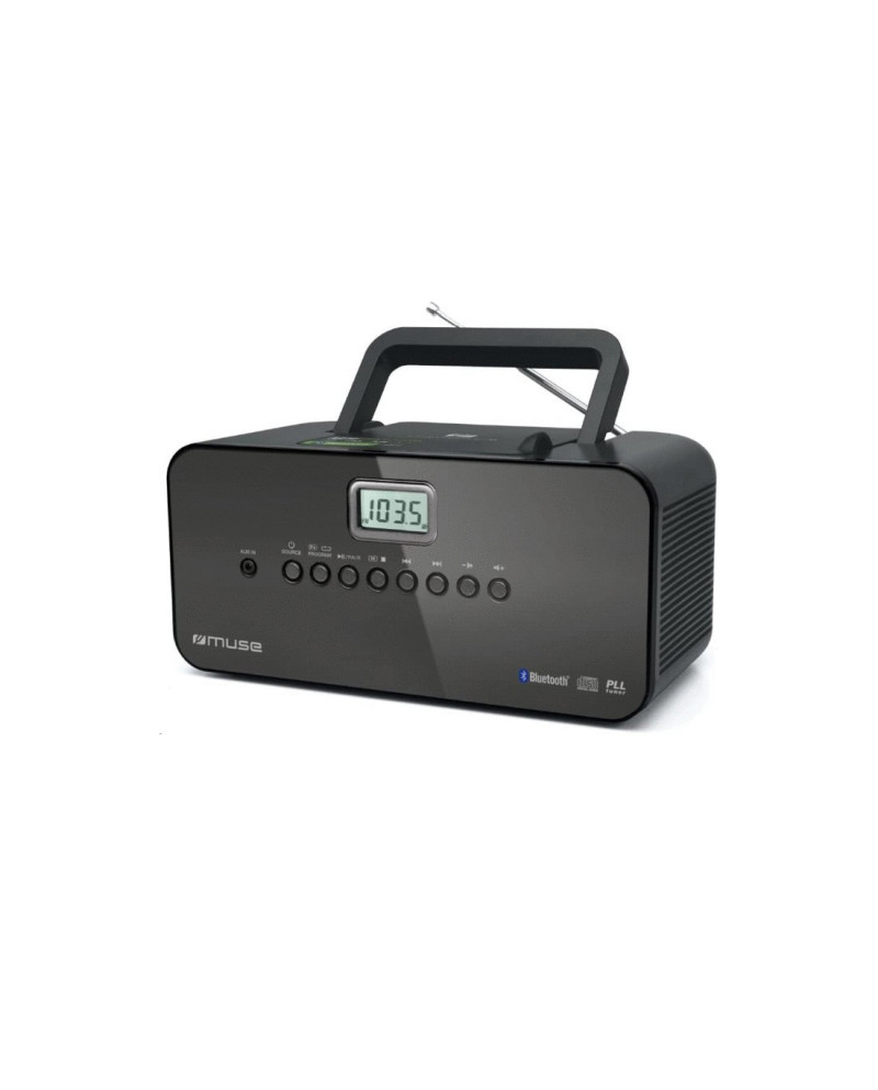 MUSE RADIO PORTATIL C/CD RADIO MW/FM BLUETOOTH