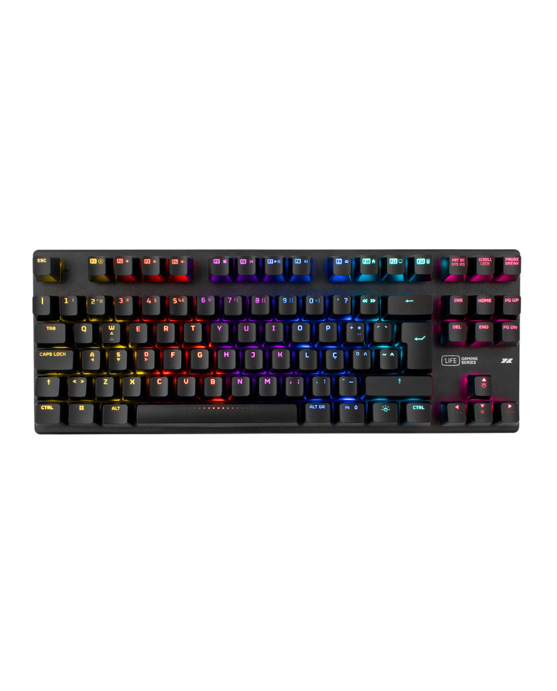 1LIFE TECLADO RGB RAINBOW GAMING KB