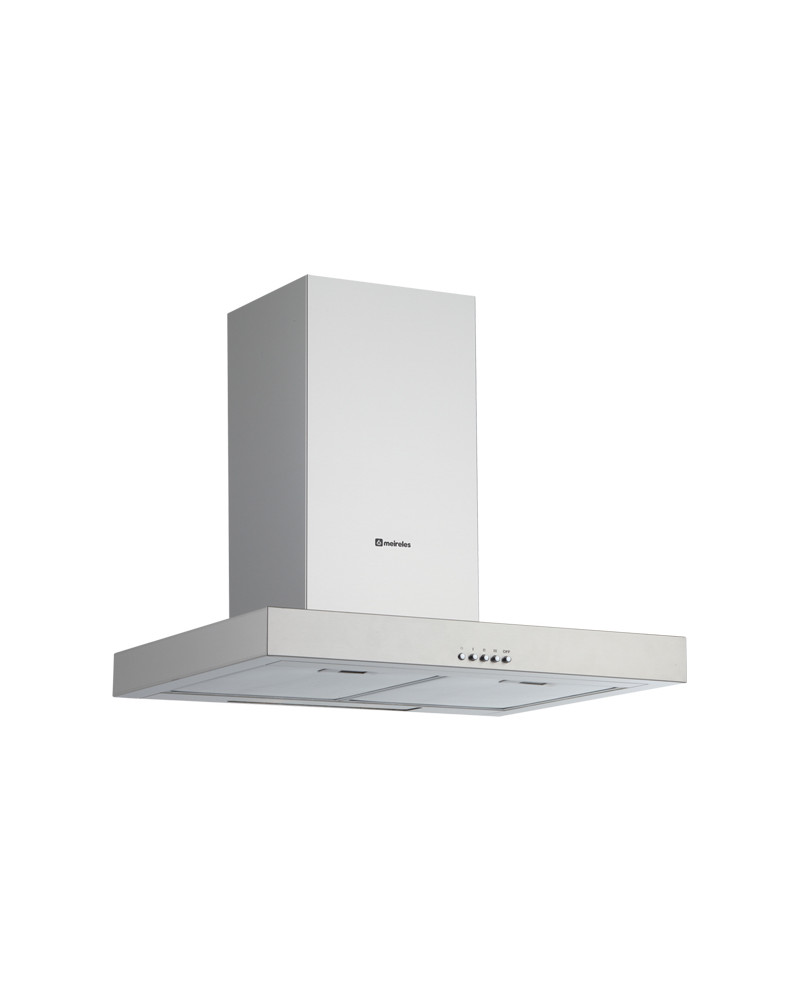 MEIRELES CHAMINE 90CM 1 MOTOR MAX 580M3/H INOX C MEIRELES CHAMINE 90CM 1 MOTOR MAX 580M3/H INOX C