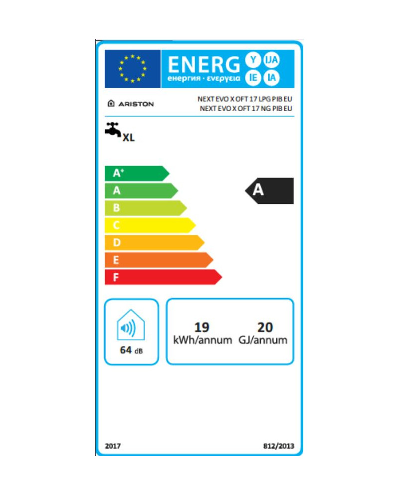 ARISTON ESQUENTADOR VENTILADO 17LTS NAT A