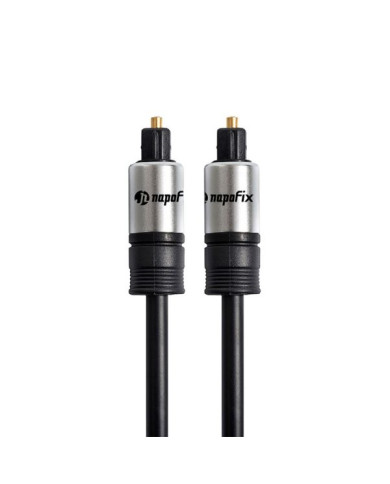 NAPOFIX CABO FIBRA OPTICA M-M 2MT PRO GOLD PLATED NAPOFIX CABO FIBRA OPTICA M-M 2MT PRO GOLD PLATED