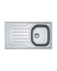 FRANKE BANCA ONDA LINE INOX ESC. ESQ.