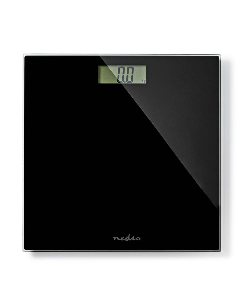 NEDIS BALANÇA WC DIGITAL VIDRO MAX.150KG PRETO NEDIS BALANÇA WC DIGITAL VIDRO MAX.150KG PRETO