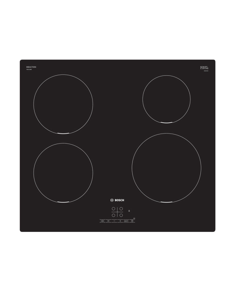 BOSCH PLACA INDUÇAO 4 ZONAS 60CM SEM ARO