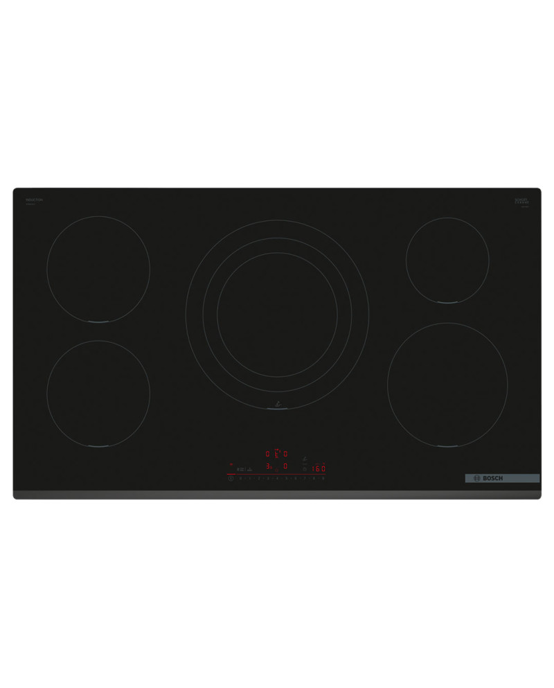 BOSCH PLACA INDUÇAO 90CM 5ZONAS BISELADO