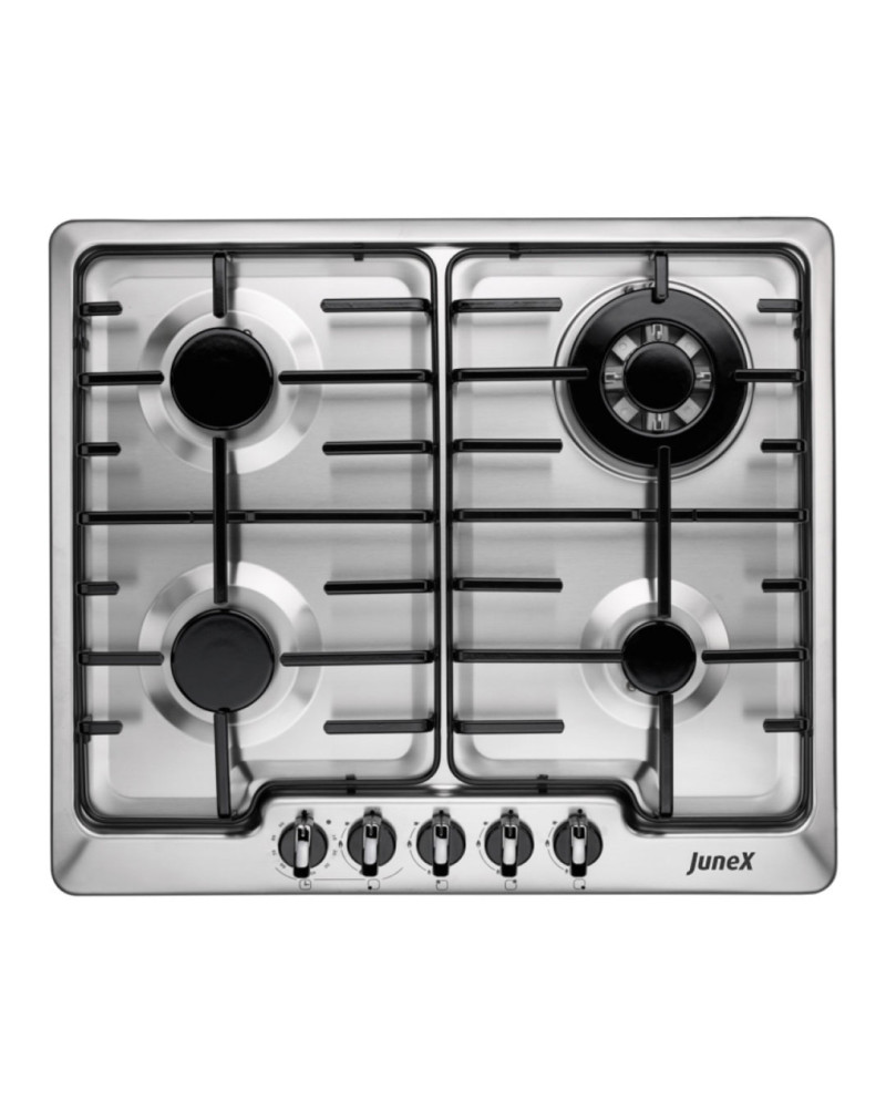 JUNEX PLACA 4G INOX GAS NAT C/INJ.GAS BUT JUNEX PLACA 4G INOX GAS NAT C/INJ.GAS BUT