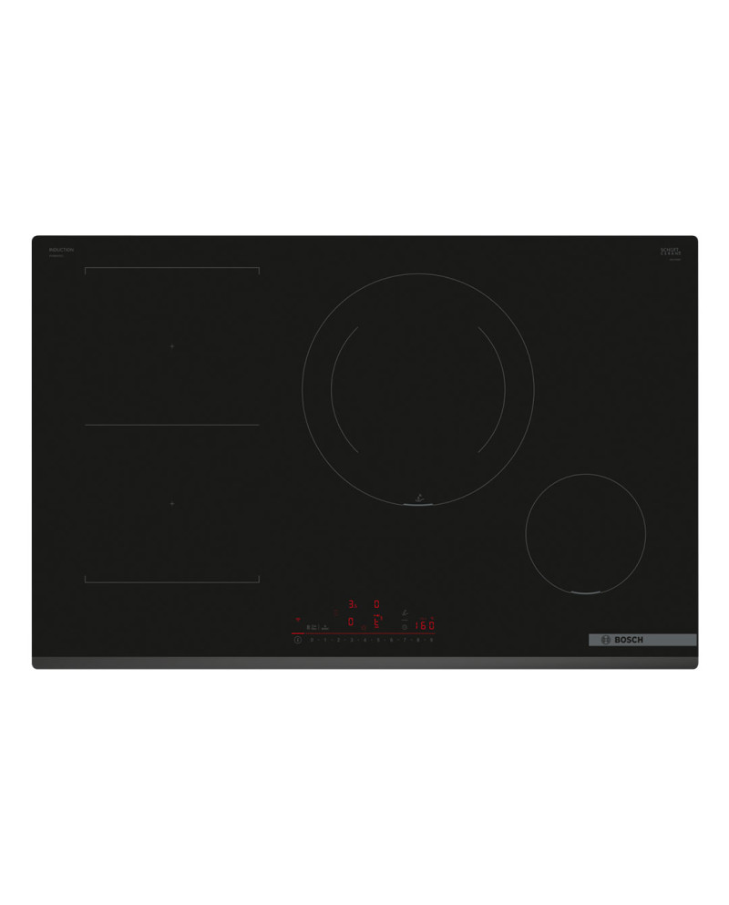 BOSCH PLACA INDUÇAO 80CM COMBI BISELADO