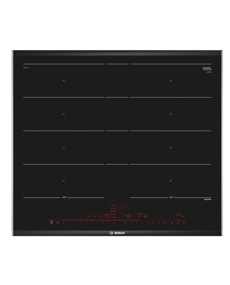 BOSCH PLACA INDUÇAO 4 ZONAS 60CM