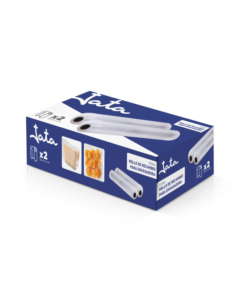 JATA ROLO DE SACOS P/ EV104 2 ROLOS 28CMX6MT