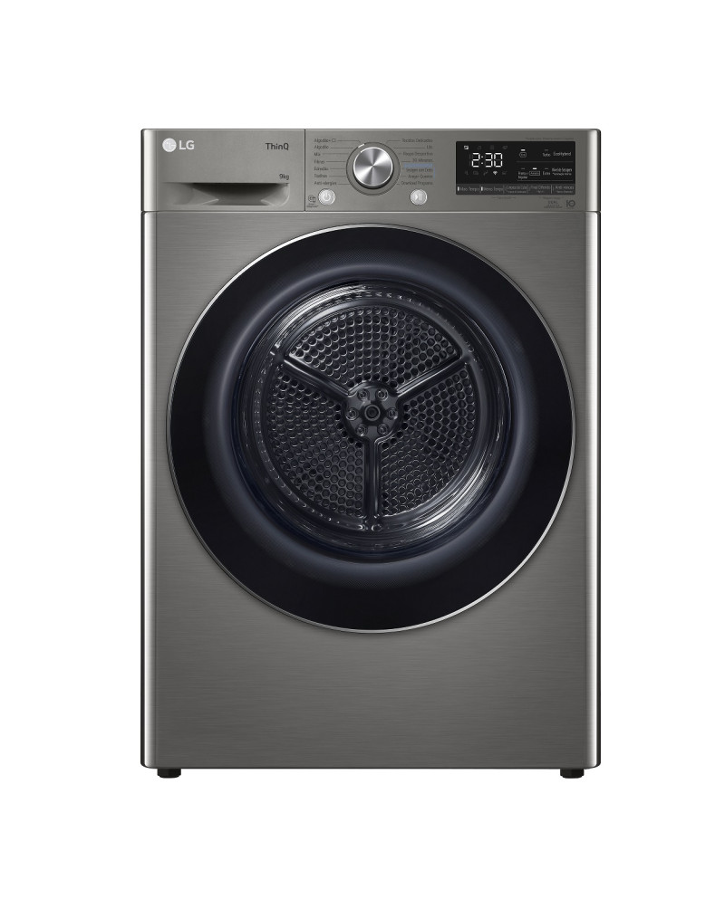LG SECADOR ROUPA 9KG BOMBA CALOR INOX A+++