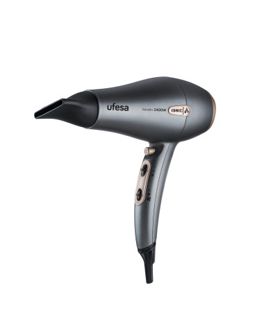 UFESA SECADOR CABELO 2400W MOTOR AC 2 VEL KERATIN UFESA SECADOR CABELO 2400W MOTOR AC 2 VEL KERATIN