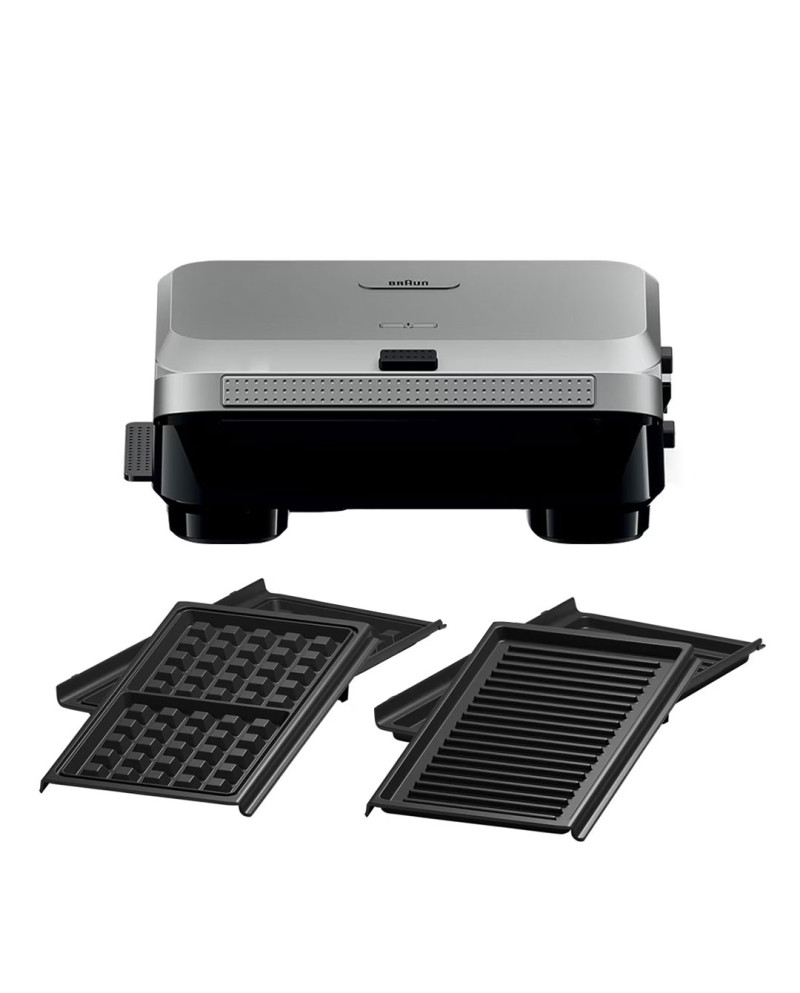 BRAUN GRELHADOR 800W PLACAS AMOVIVEIS ANTI ADERENTE