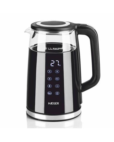 HAEGER JARRO 1.7LT 2200W MOSTRADOR DIGITAL HAEGER JARRO 1.7LT 2200W MOSTRADOR DIGITAL