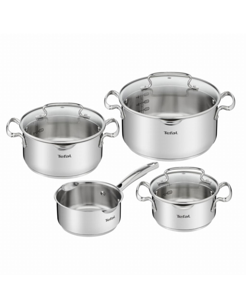 TEFAL TREM COZINHA 4PEÇAS AÇO INOX TEFAL TREM COZINHA 4PEÇAS AÇO INOX