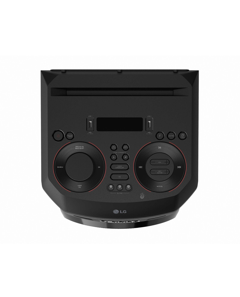 LG COLUNA AUDIO FUNÇAO DJ/KARAOKE BLUETOOH USB RADIO