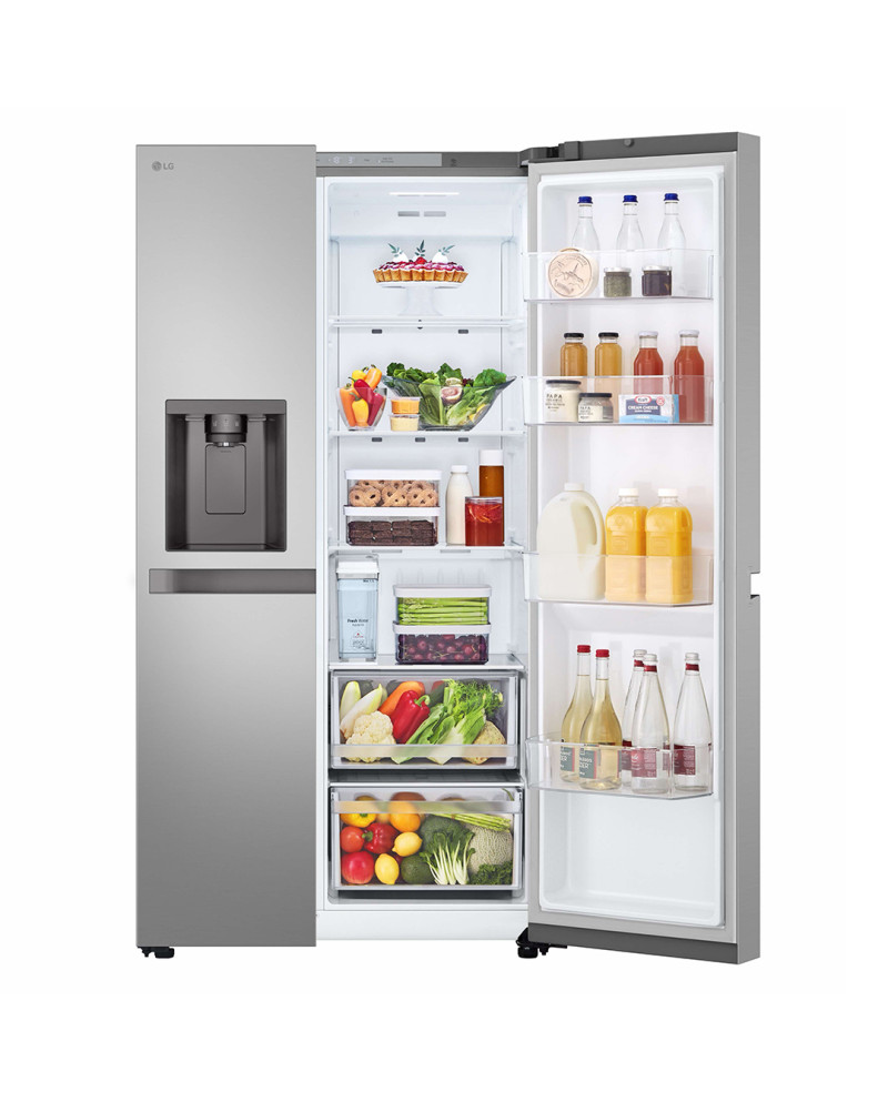 LG SIDE BY SIDE 1790x913x620MT 641LT NF SC PRIME SILVER (E)