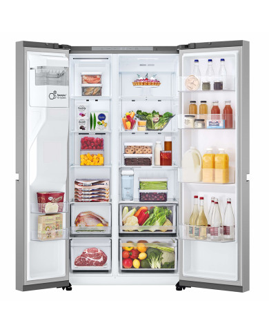 LG SIDE BY SIDE 1790x913x620MT 641LT NF SC PRIME SILVER (E) LG SIDE BY SIDE 1790x913x620MT 641LT NF SC PRIME SILVER (E)