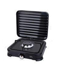 JATA FOGAREIRO GAS 1 QUEIMADOR C/TAMPA PRETO