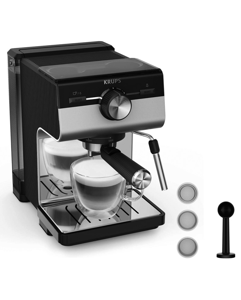 KRUPS MAQUINA CAFE EXPRESSO MANUAL 15BARES AUTHENTIC + KRUPS MAQUINA CAFE EXPRESSO MANUAL 15BARES AUTHENTIC +