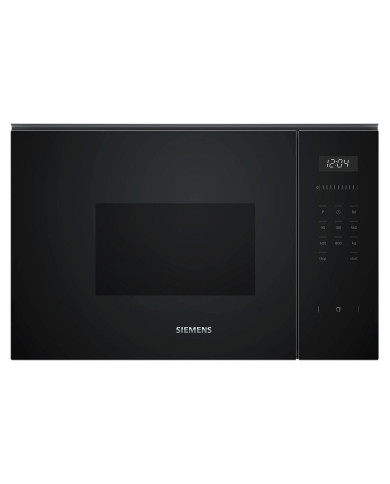 SIEMENS MICROONDAS INTEG 20LT VIDRO PRETO SIEMENS MICROONDAS INTEG 20LT VIDRO PRETO