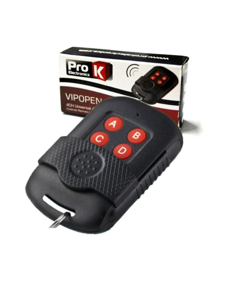 PROK COMANDO GARAGEM UNIVERSAL 4 CANAIS 433MHZ
