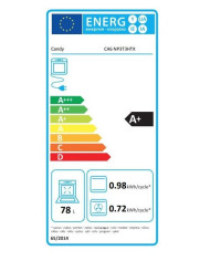 CANDY FORNO MULTIF 9PROG 78LT LIMPEZA AQUACTIVA INOX A+
