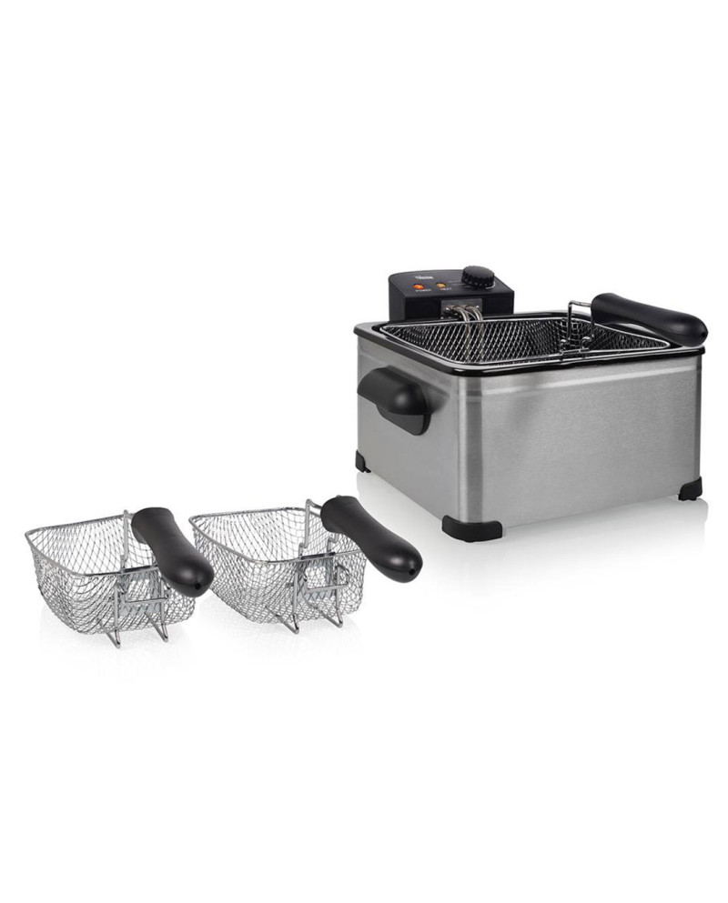 TRISTAR FRITADEIRA 2000W 5LT 3 CESTAS INOX TRISTAR FRITADEIRA 2000W 5LT 3 CESTAS INOX