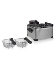 TRISTAR FRITADEIRA 2000W 5LT 3 CESTAS INOX TRISTAR FRITADEIRA 2000W 5LT 3 CESTAS INOX
