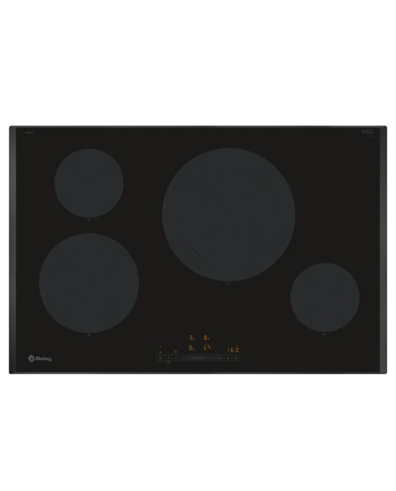 BALAY PLACA INDUÇAO 80CM 4ZONAS BISELADO
