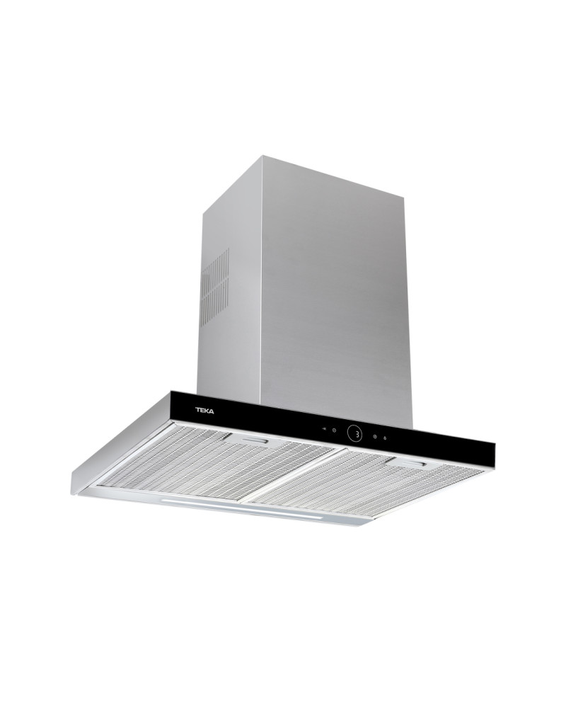 TEKA CHAMINE PAREDE 60CM MAX 701M3/H INOX/PRETO A+ TEKA CHAMINE PAREDE 60CM MAX 701M3/H INOX/PRETO A+