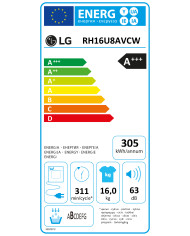 LG SECADOR ROUPA 18KG BOMBA DE CALOR A+++