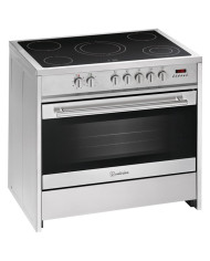 MEIRELES FOGAO 90CM INOX VITRO+FORNO ELECTRICO MULTIF. A PRE
