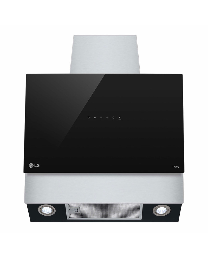 LG CHAMINE PAREDE 60CM 600M3/H PRETO (C)