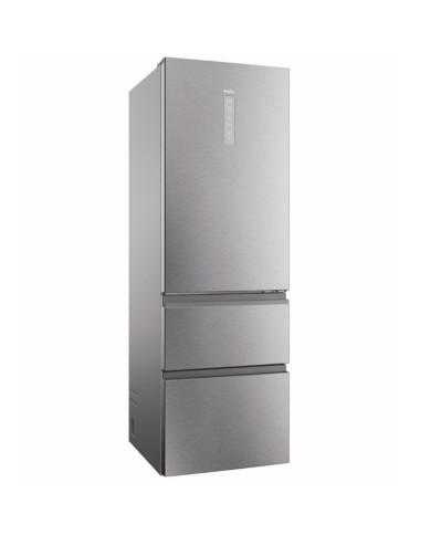 HAIER COMBINADO 1,85X0,595X0,667MT 3PT 360LT NF INOX (C)