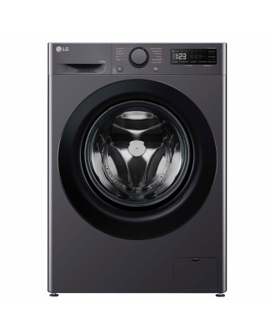 LG MAQUINA LAVAR 9KG E SECAR 6KG 1400RT AIDD STEAM PRETO (A